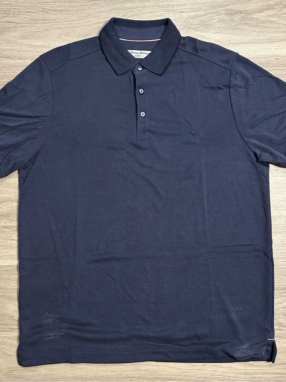 Tommy Bahama Navy Knit Polo